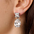 Серьги ANTONIA SS CRYSTAL Dyrberg Kern 470148 - миниатюра - рис 2.