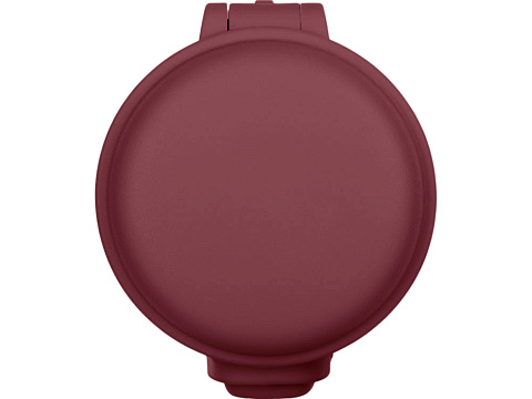 Вакуумная термокружка Waterline c кнопкой Guard, 400 мл, тубус, бургунди - рис 7.