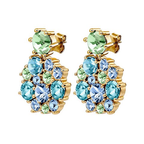 Серьги FREESIA SG AQUA