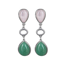 Серьги Q. Rose, Q. Verde Possebon A0585.7.17 S