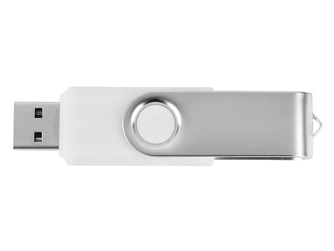 Флеш-карта USB 2.0 32 Gb Квебек, белый - рис 4.