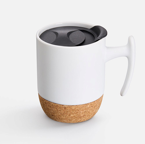 Кружка Corky Grip, белая - рис 2.