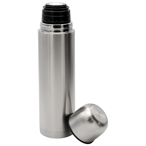 Термос Picnic Silver 1000 мл, серебристый - рис 2.