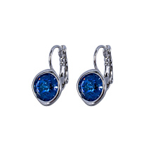 Серьги Royal Blue Delite Fiore Luna A1911.23 BL/S
