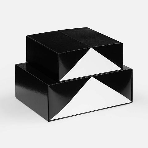 Коробка складная Foldream, M, черная - рис 6.