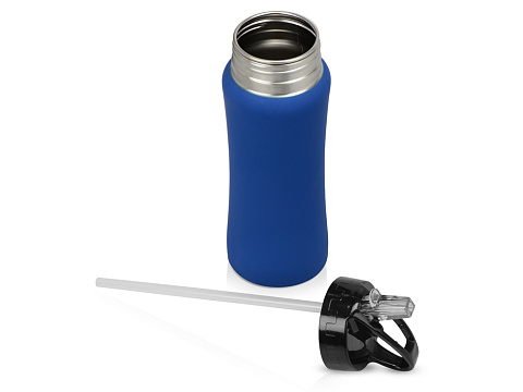 Бутылка спортивная Коста-Рика 600мл, синий - рис 2.