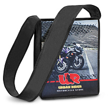 Сумка-мессенджер из нетканого материала PET с возможностью полноцветной печати