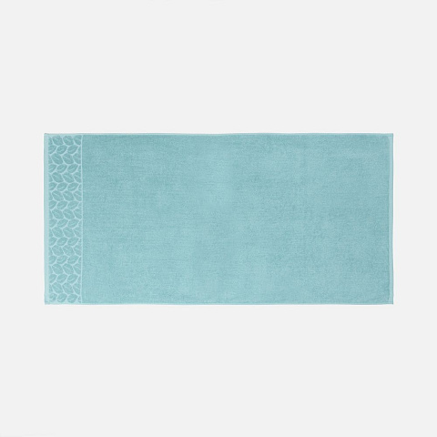 Полотенце махровое Hoya, среднее, голубое - рис 3.