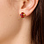 Серьги BILLIS SG RED / PINK Dyrberg Kern 470139 - миниатюра - рис 2.