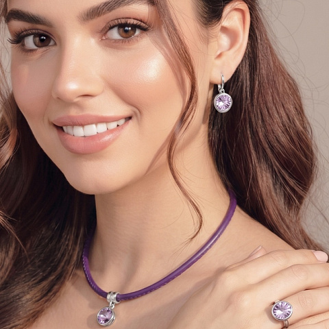 Серьги Light Amethyst - рис 3.