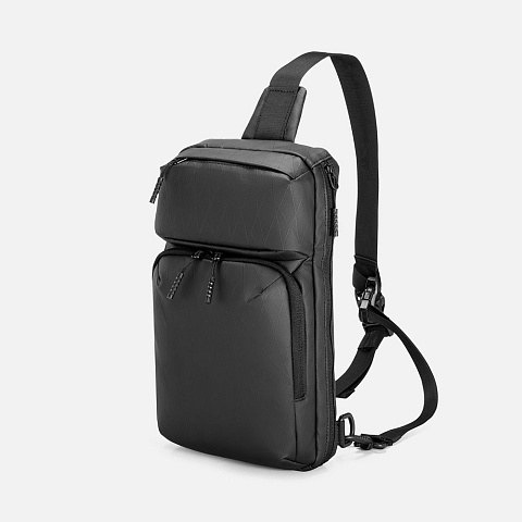 Рюкзак на одно плечо Jekko, черный - рис 2.