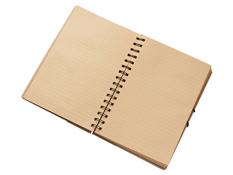 Крафтовый блокнот А5 в твердой обложке Saharan Cypress, 80 листов 70 гр/м2 бумаги, натуральный - рис 5.