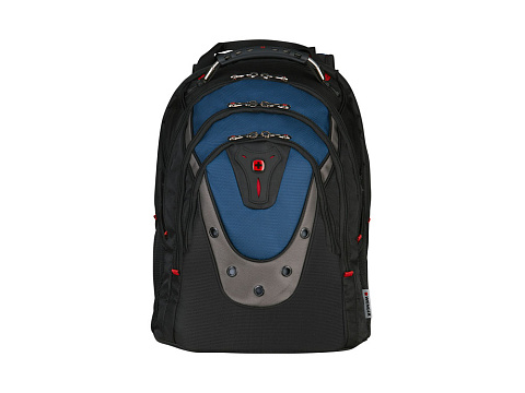 Рюкзак Ibex WENGER 17, черный/синий, полиэстер/ПВХ, 37 x 26 x 47 см, 23 л - рис 4.