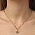 Колье TESSA SG PEACH Dyrberg Kern 480129 - миниатюра - рис 4.