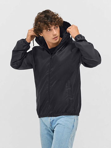 Ветровка унисекс Shield, красная - рис 6.