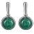 Серьги Q.Verde Possebon A0655.17 S - миниатюра - рис 3.