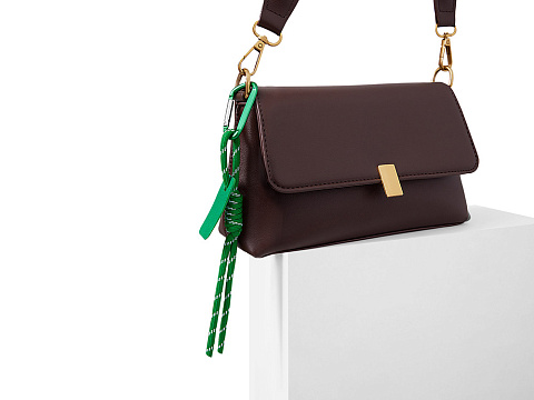 Брелок-веревочка на карабине Trinket, зеленый - рис 5.