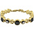 Браслет CALICE SG BLACK / GOLDEN Dyrberg Kern 390101 - миниатюра
