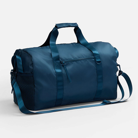 Спортивная сумка Verkko, темно-синяя - рис 2.