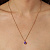 Колье ETTE SG AMETHYST Dyrberg Kern 390005 - миниатюра - рис 2.