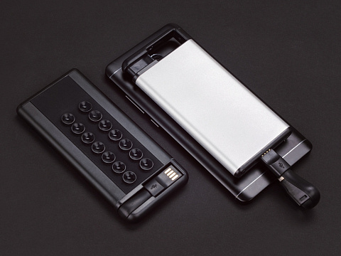 Портативное зарядное устройство Octopus, черный - рис 8.