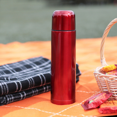 Термос Picnic Bright, красный - рис 2.