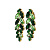 Серьги BANYAN SG EMERALD GREEN Dyrberg Kern 470037 - миниатюра