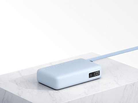 Внешний аккумулятор со встроенным кабелем Xiaomi 67W Power Bank 10000 (Integrated Cable) Ice Blue - рис 5.