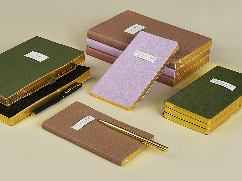 Еженедельник недатированный А6 Zefirс нашивкой, сиреневый - рис 8.