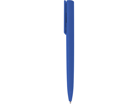 Ручка пластиковая шариковая Taper Solid, матовый синий - рис 3.