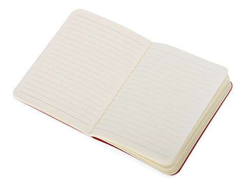 Блокнот A6 Stitch в линейку, красный (Р) - рис 2.