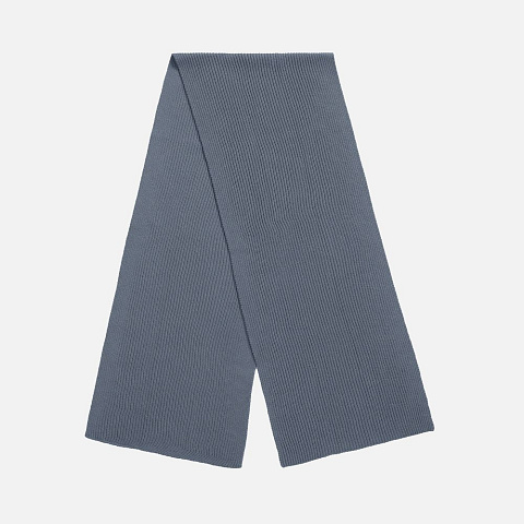 Шарф Nobilis Mono, серый (стальной) - рис 2.