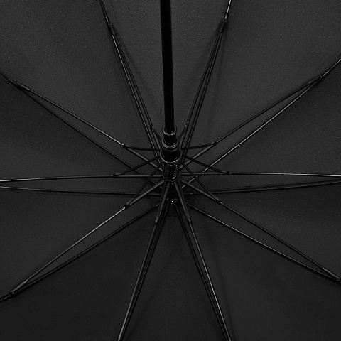 Зонт-трость Abrego, черный - рис 4.