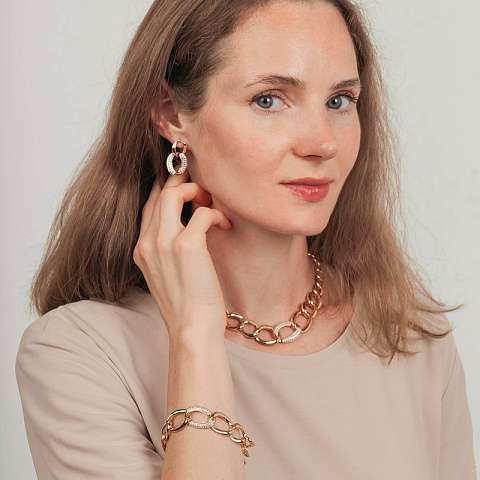 Браслет the weave gold Mason CBH04967-02 G - рис 2.