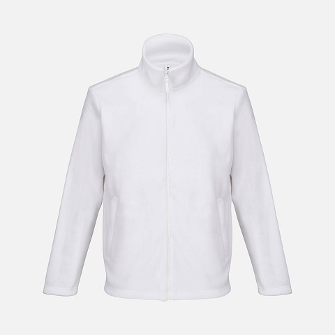 Куртка флисовая унисекс Nitro, белая