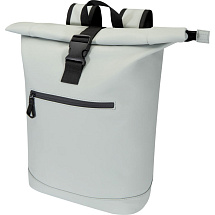 Переработанный рюкзак Реси Плюс 15 GRS с закручивающимся верхом объемом 18 л, серый