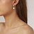 Серьги VERONICA SG ROSE/GREEN Dyrberg Kern 420026 - миниатюра - рис 4.