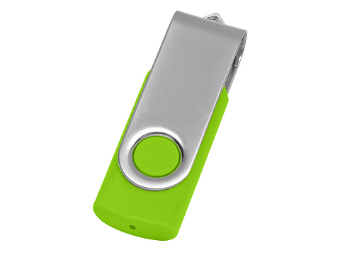 Флеш-карта USB 2.0 32 ГБ Флэш С1, зеленое яблоко - рис 2.