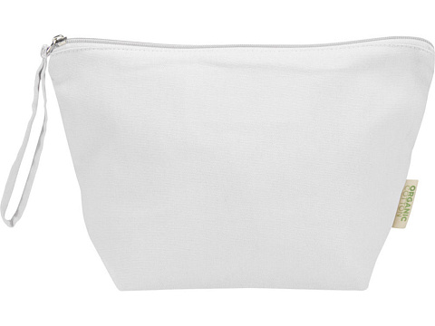 Косметичка Odisha из органического материала OCS, 180 г/м², 3 л, белый - рис 2.