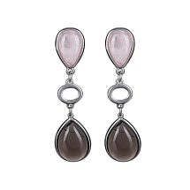 Серьги Q. Rose, Obs Fume Possebon A0585.7.11 S