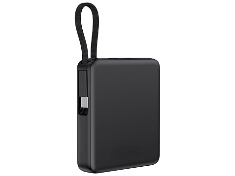 Внешний аккумулятор с подсветкой лого Nex, 5000 мАч, черный - рис 7.