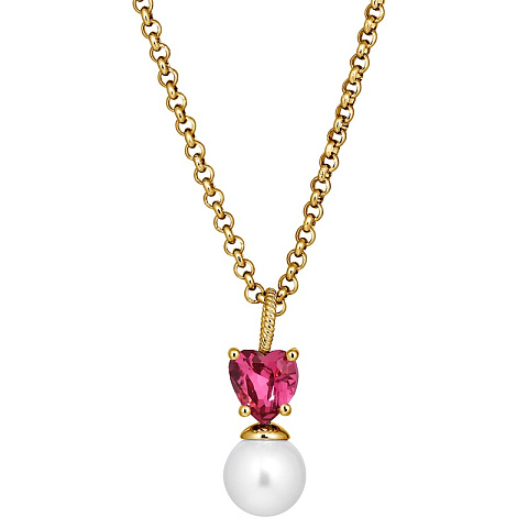 Колье COLUME SG ROSE / WHITE PEARL - рис 4.