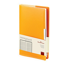 Еженедельник недатированный А6 Metropol, оранжевый (Р)