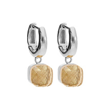 Серьги FIRENZE (S) Champagne Qudo 107000/20-5035