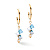 Серьги Aqua Coeur de Lion 4639/21-2000 - миниатюра - рис 3.