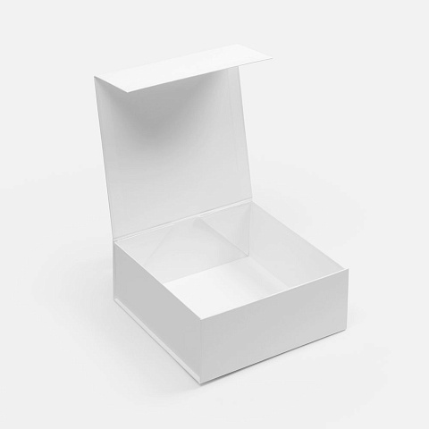 Коробка складная Quadra Fold, белая - рис 4.