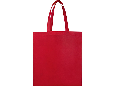 Экосил эко-сумка с ластовицей из нетканого материала, переработанного по стандарту GRS, объемом 12 л, красный - рис 3.