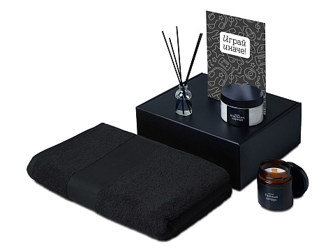 Подарочный набор Re:y. Care с полотенцем, солью для ванны и диффузором - рис 2.