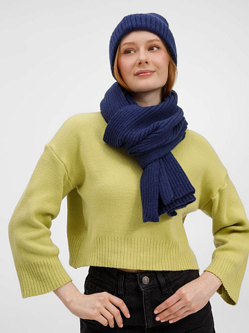 Шапка Laconi, синяя - рис 7.