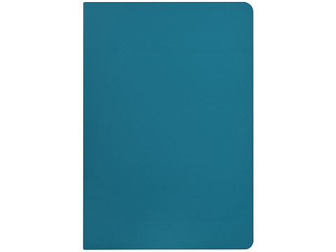 Бизнес-тетрадь А5 Pragmatic Contrast, 40 листов в клетку, морская волна с черным срезом - рис 3.